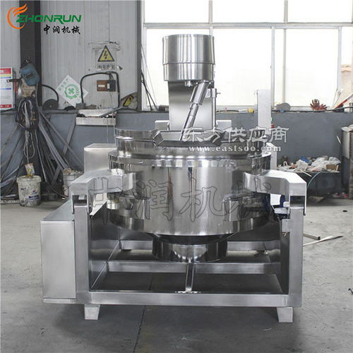 山东中润机械 牛肉酱全自动炒制机器产品型号图片